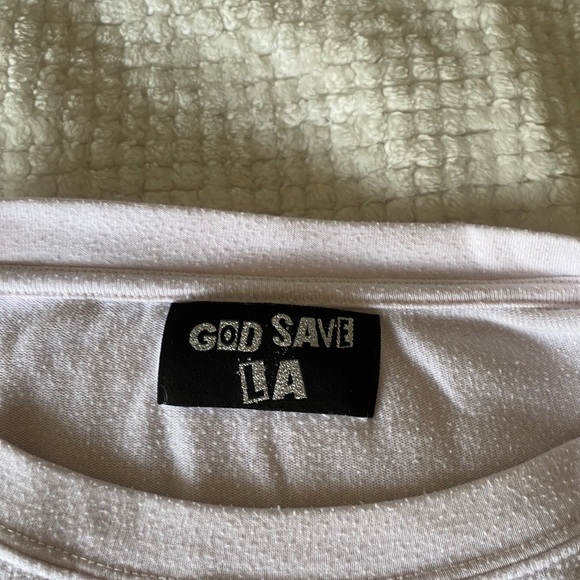 God Save LA Comfy Crewneck - Picture 3 of 4